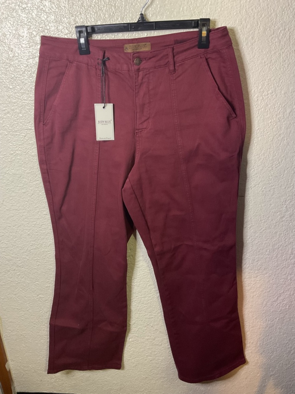 Judy Blue 14W Women’s Jeans - Burgundy